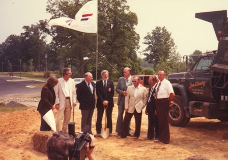 Groundbreaking ceremonies for the AMA Headquarters building in Reston Virginia, June 27, 1982.  (Source: National Model Aviation Museum Archives, AMA Collection #0001.)