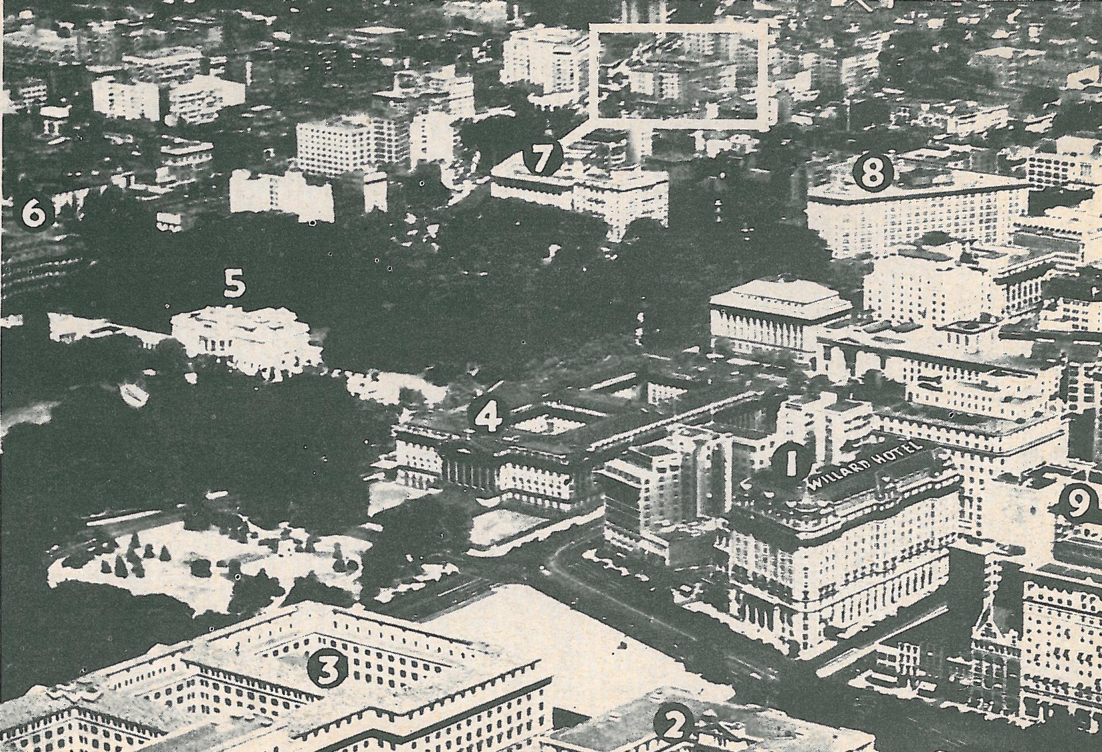 AMA HQ location in Stoneleigh Court, Washington DC, August 1946 (Source Model Aviation magazine, Lee Renaud Memorial Library collection)