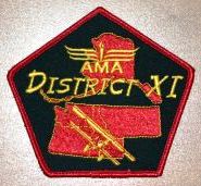 AMA District XI patch