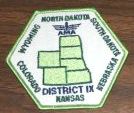 AMA District IX patch