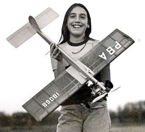 : HOPPER 32½" Wingspan Stunt for .075 .15 Engines UC Model Airplane Plans 